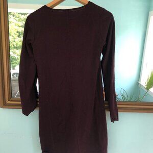 Size Small Theory Wool/Polyester Sweater Dress